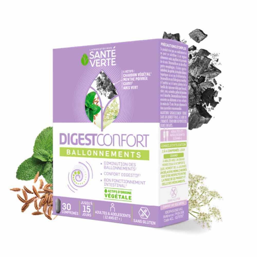 Sante Verte DIgestConfort Gonfiore 30 compresse