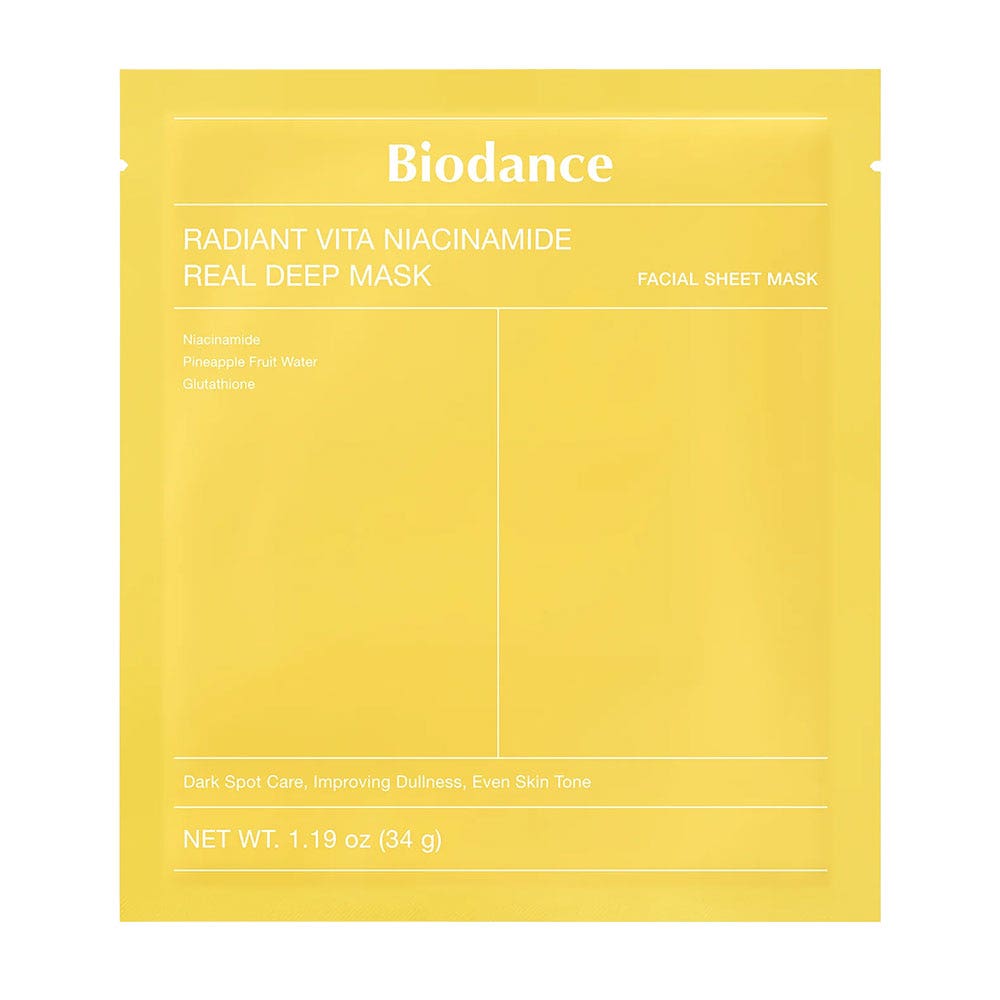 Biodance Maschera viso luminosità in tessuto gel con niacinamide 1 unità