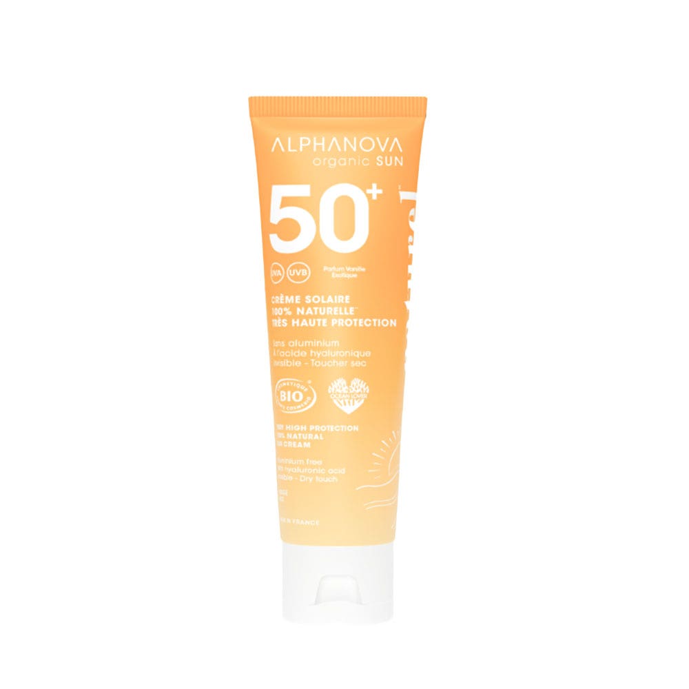 Alphanova Organic Sun crema solare SPF50+ profumata 50 g