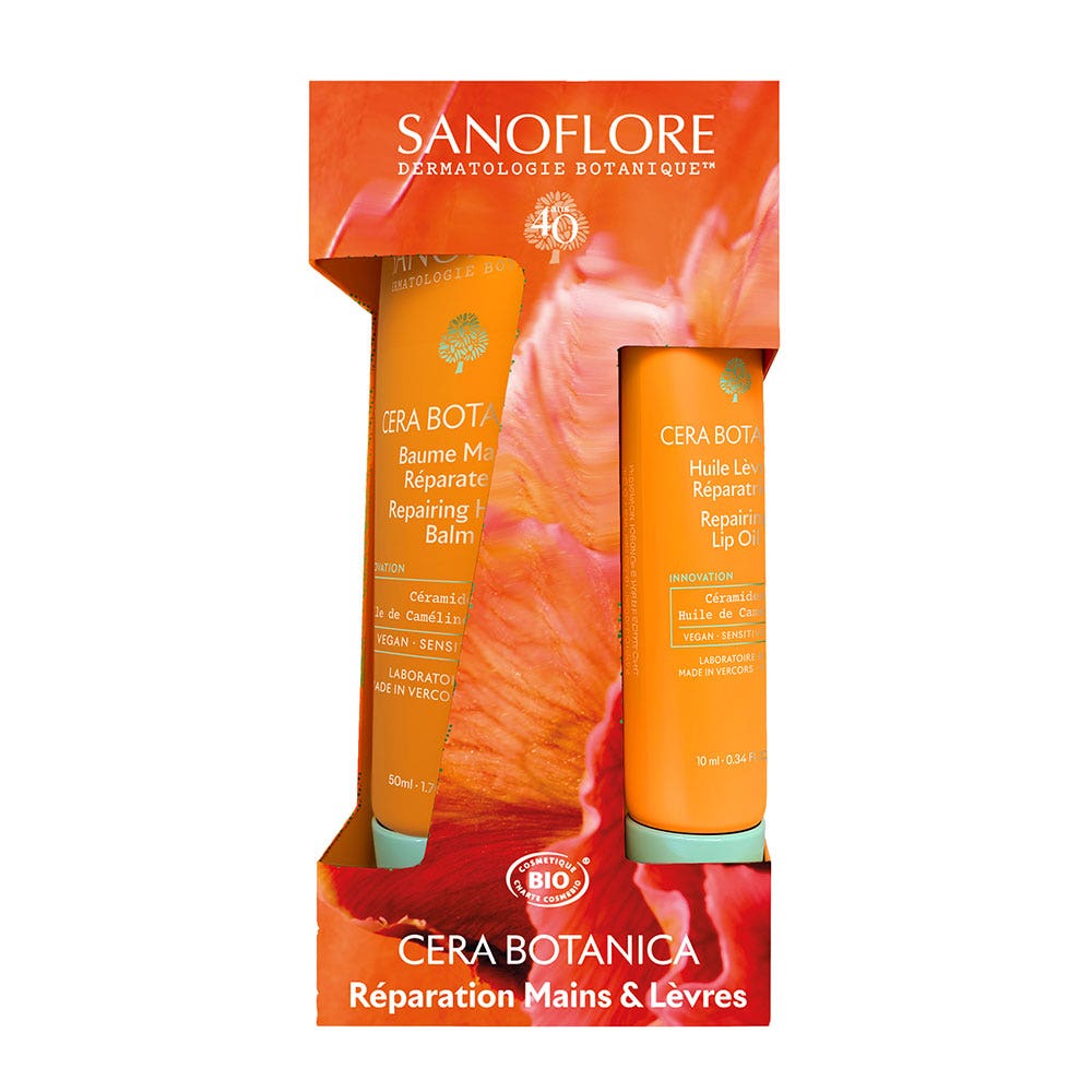 Sanoflore Cera Botanica Cofanetto mani e labbra