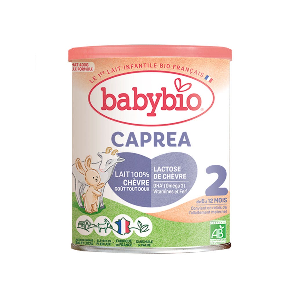 Babybio Latte per l'Infanzia Latte in polvere Caprea 1 bio al latte di capra a partire da 0 mesi 400 g