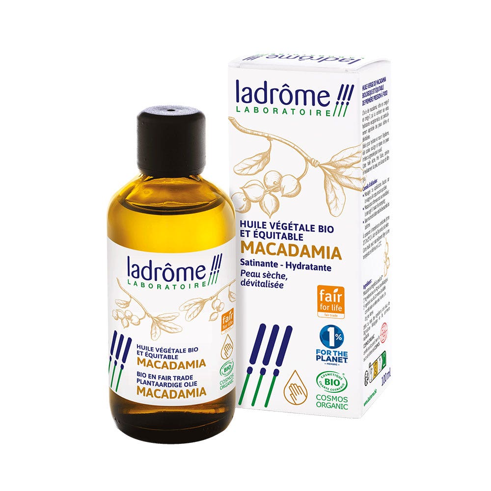 Ladrôme Olio di Macadamia biologico Ladrome 100ml