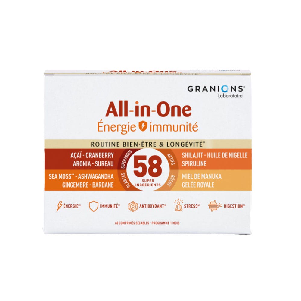 Granions Energia immunitaria completa 60 compresse