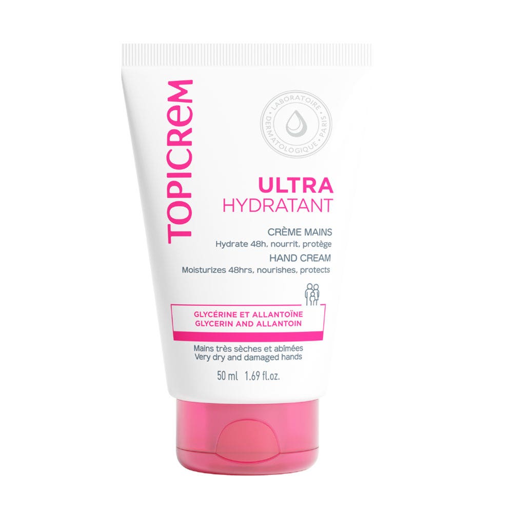 Topicrem Ultra-Hydratant Crema mani e mani molto danneggiate 50 ml