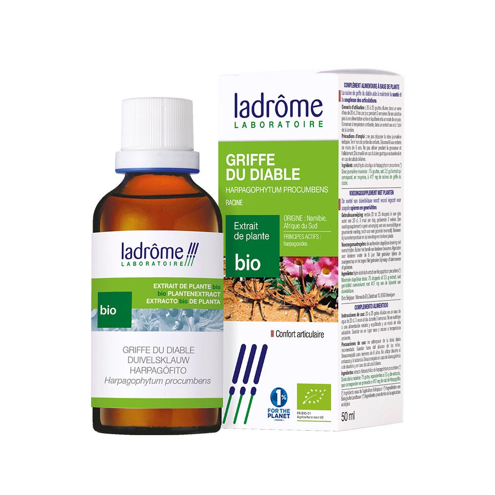 Ladrôme Estratto di pianta radice di artiglio del diavolo 50 ml