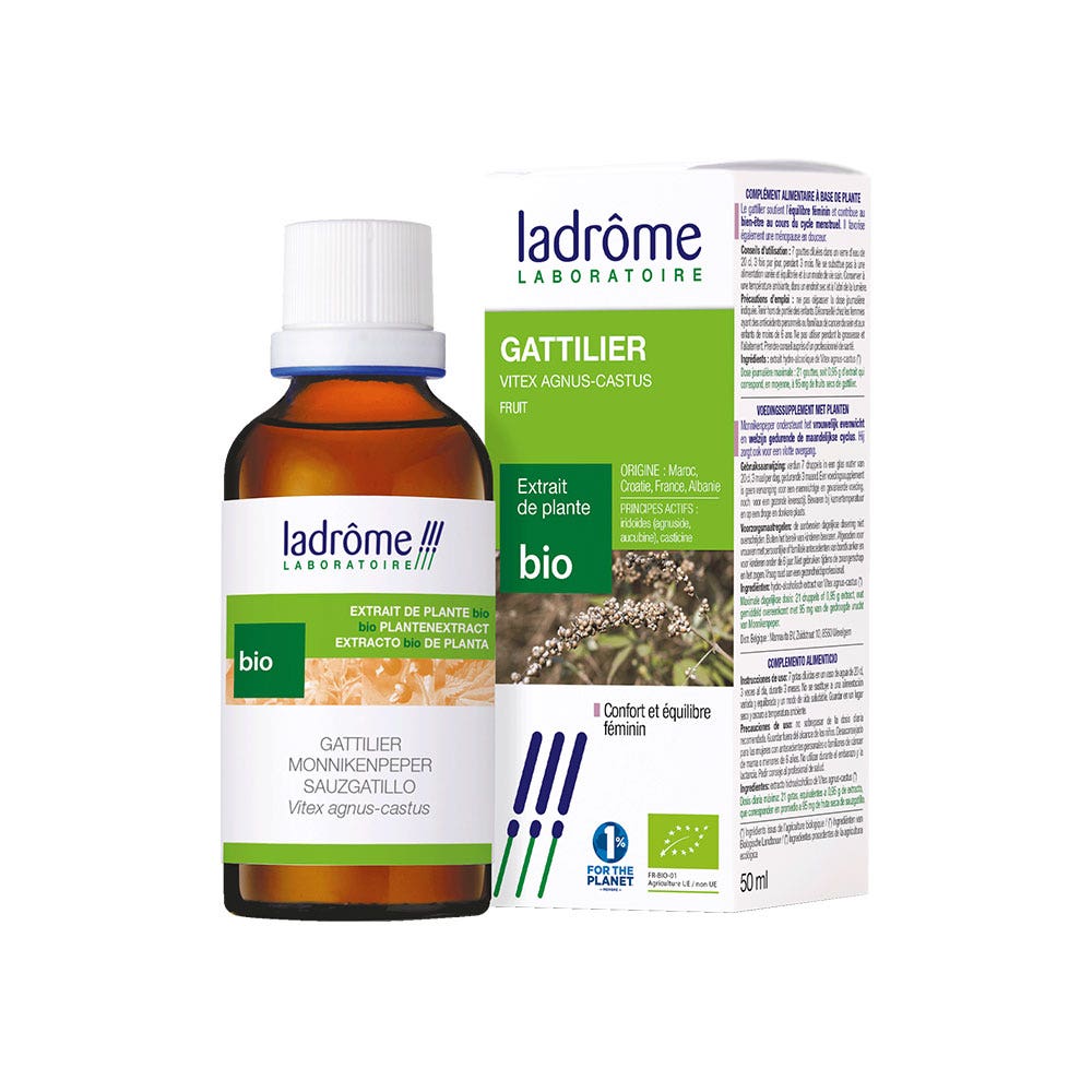 Ladrôme Estratto di pianta di agnocasto frutto 50 ml