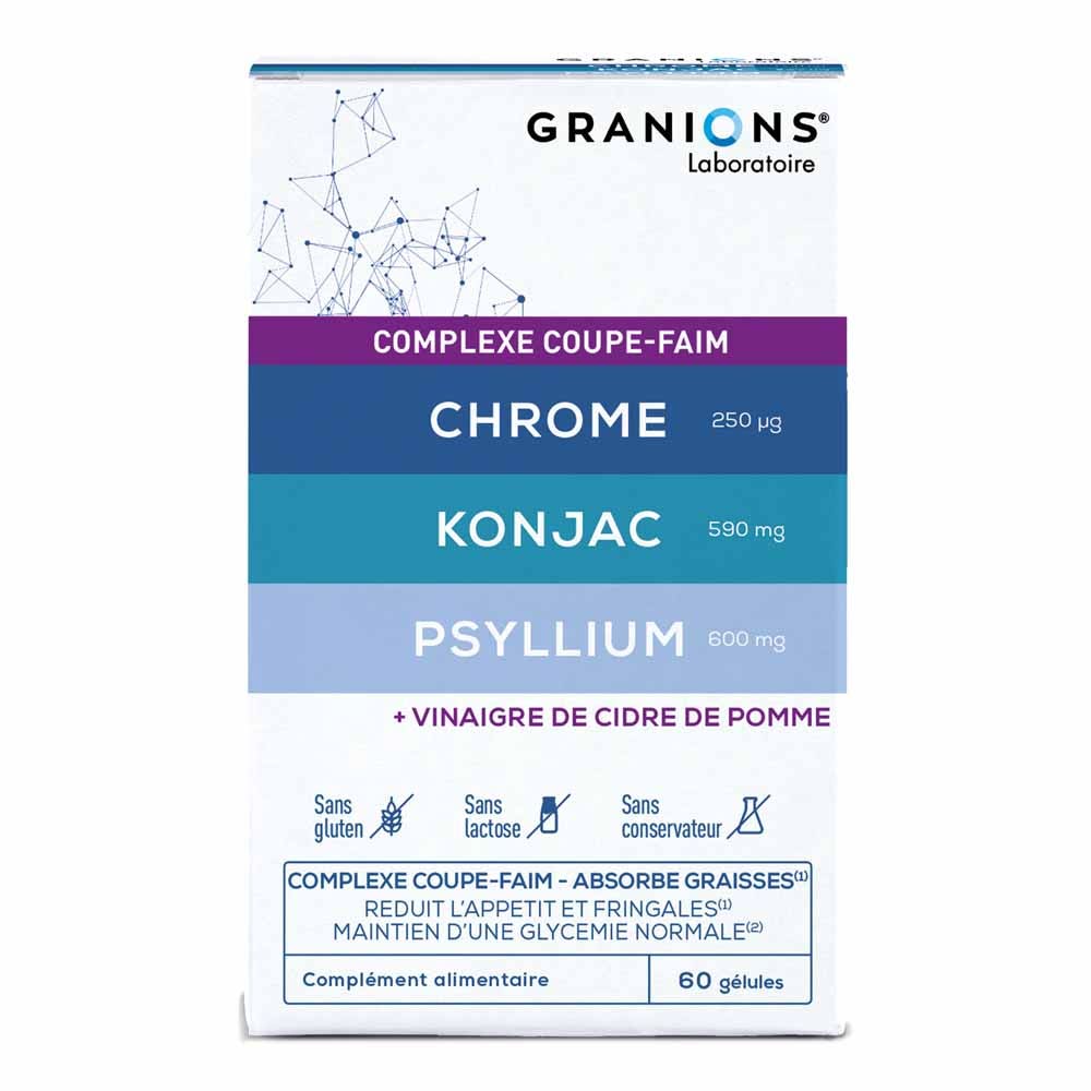 Granions Saziofame konjac e psyllio 60 capsule