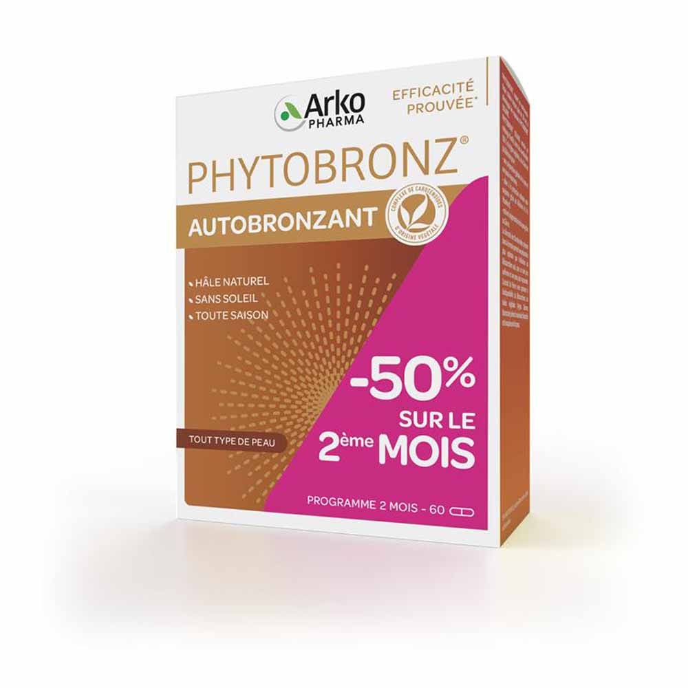 Arkopharma Phytobronz Autobronzante 2x30 capsules