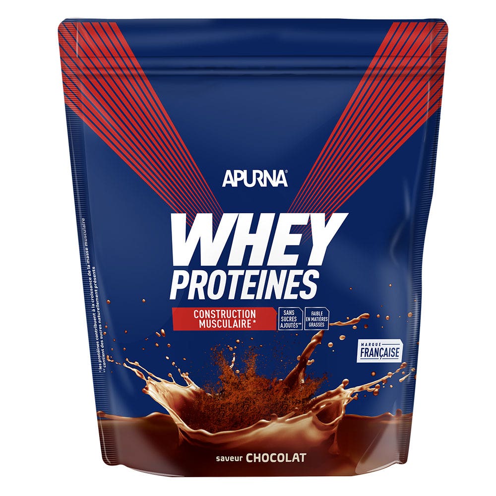 Apurna Proteine del siero per la costruzione muscolare doypack 720 g