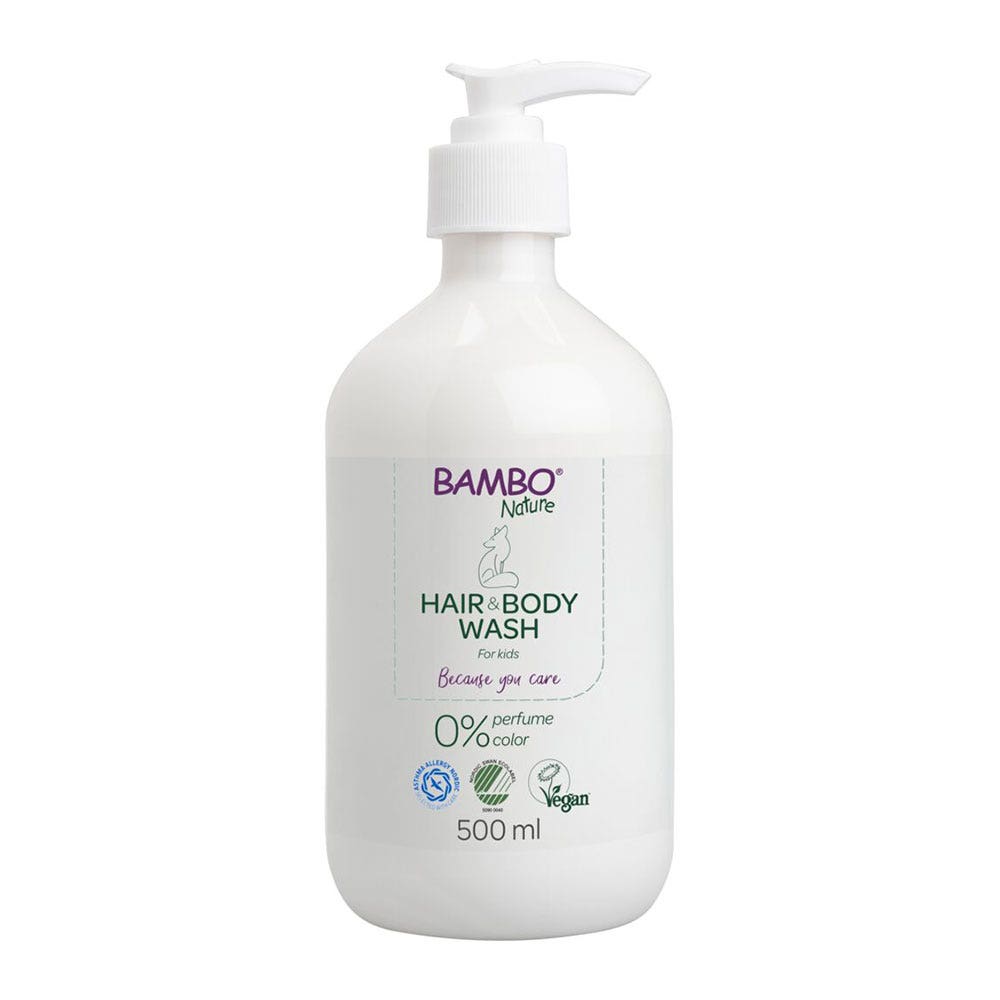 Bambo Nature Detergente per capelli e corpo 500 ml