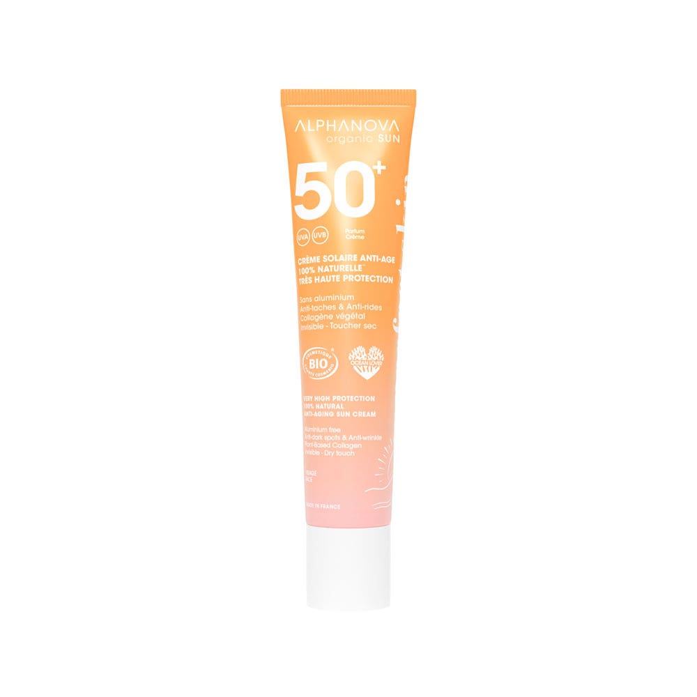 Alphanova Organic Sun Crema solare anti-età antiossidante SPF50+ 40 g