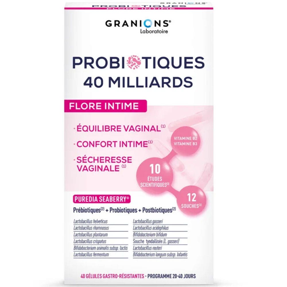 Granions Probiotici flora intima 40 capsule