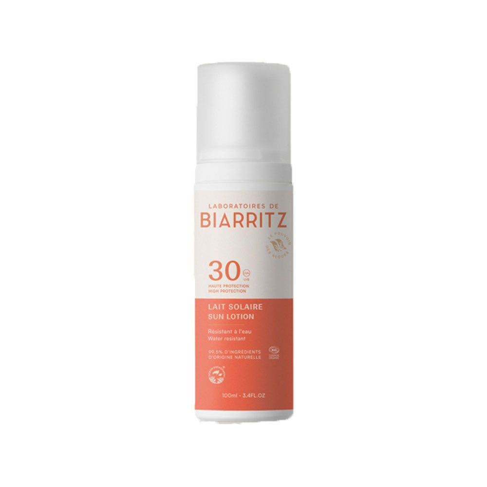 Laboratoires De Biarritz Prodotti solari Latte solare bio SPF30 per pelli secche 100 ml