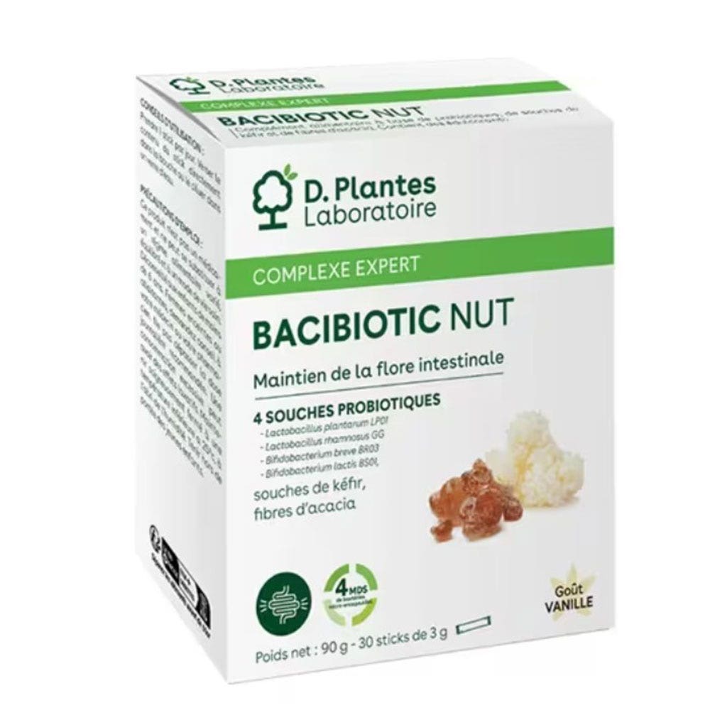 D. Plantes Probiotici e prebiotici 30 stick da 3 g