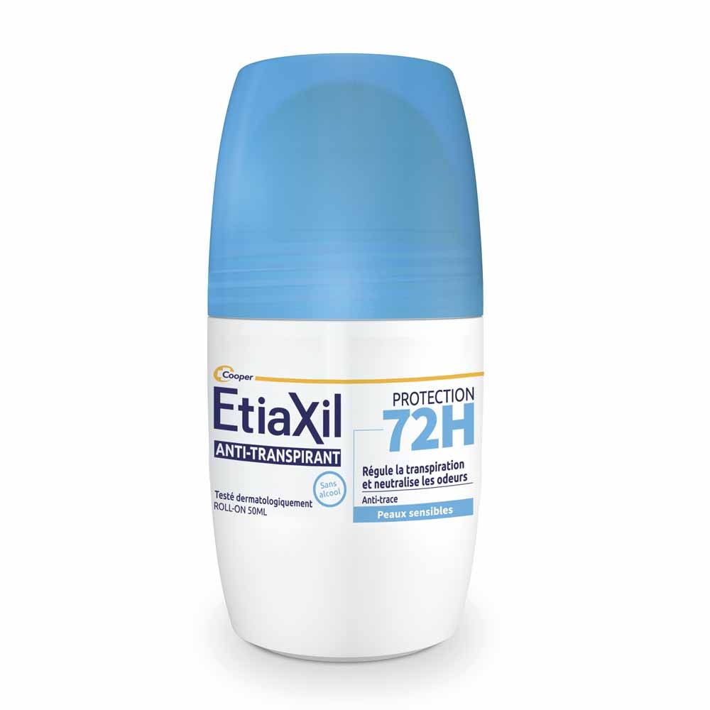Etiaxil Anti-traspirante Deodorante roll-on protezione 72h per pelli sensibili 50 ml