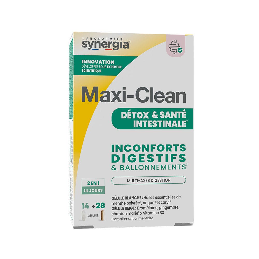 Synergia Disagio digestivo e gonfiore 14 + 28 capsule