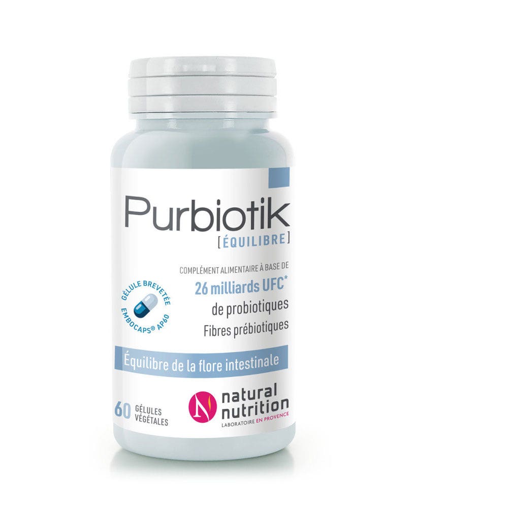 Natural Nutrition Equilibrio Purbiotik 60 compresse