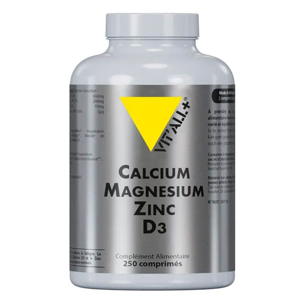 Vit'All+ Calcium Magnesium Zinc D3 250 compresse