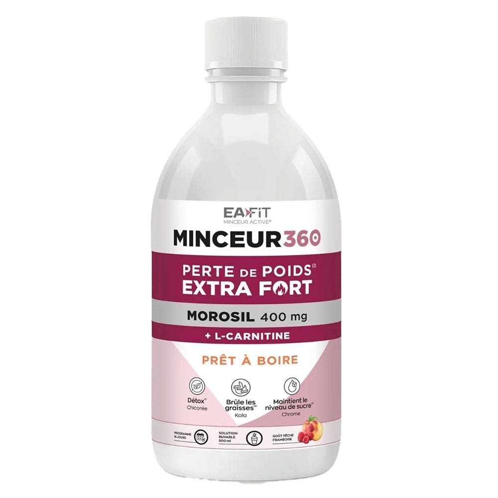 Eafit Minceur 360 Morosil L-carnitina gusto pesca lampone 600 g