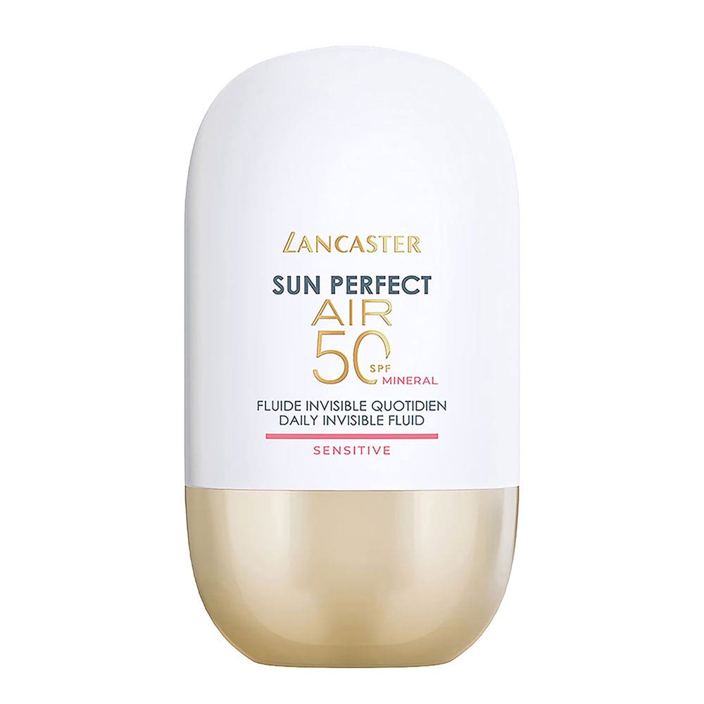 Lancaster Sun Perfect Fluido invisibile viso SPF50 quotidiano per pelle sensibile minerale 40 ml