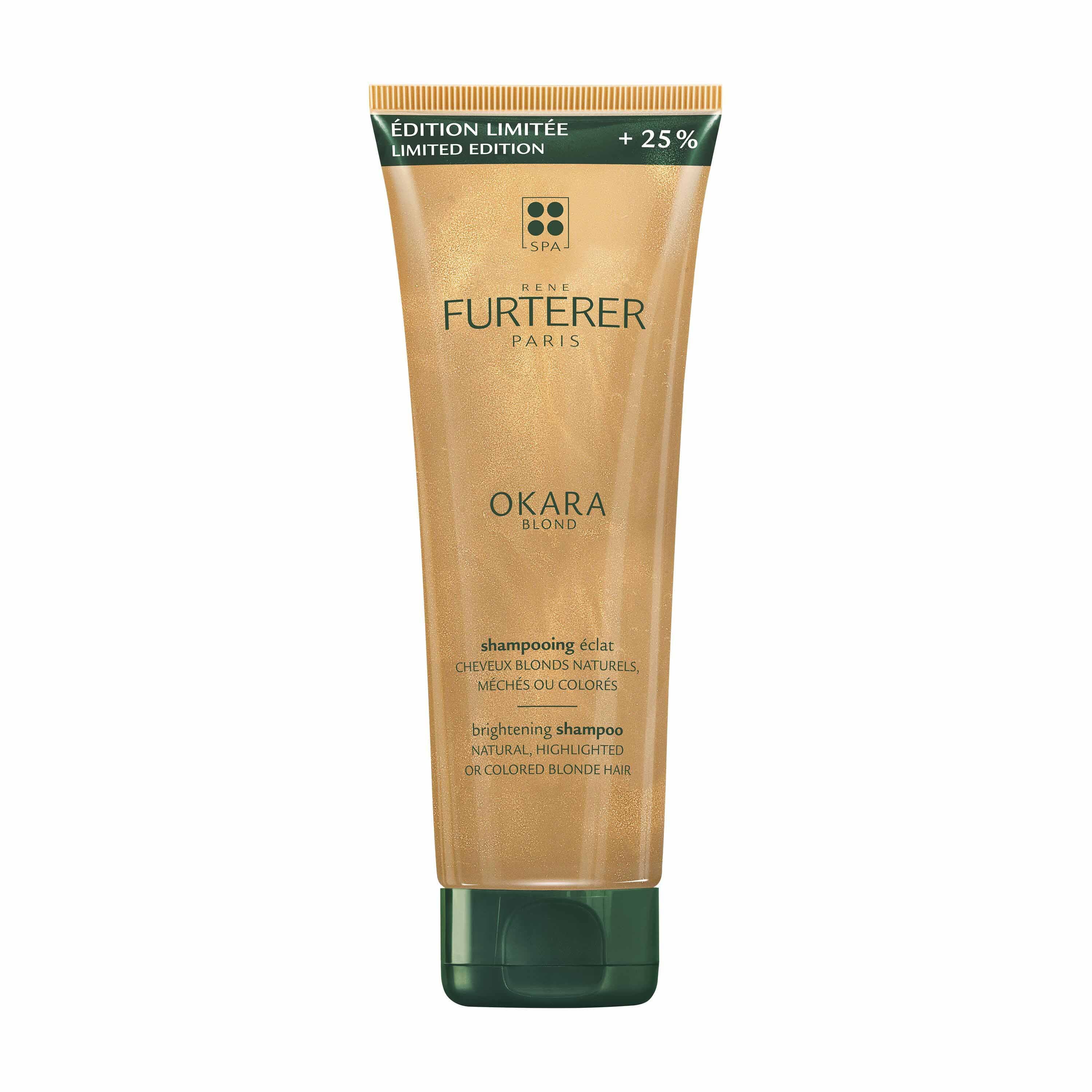 René Furterer Okara Shampoo lucentezza per capelli biondi naturali, con colpi di sole o colorati 250 ml