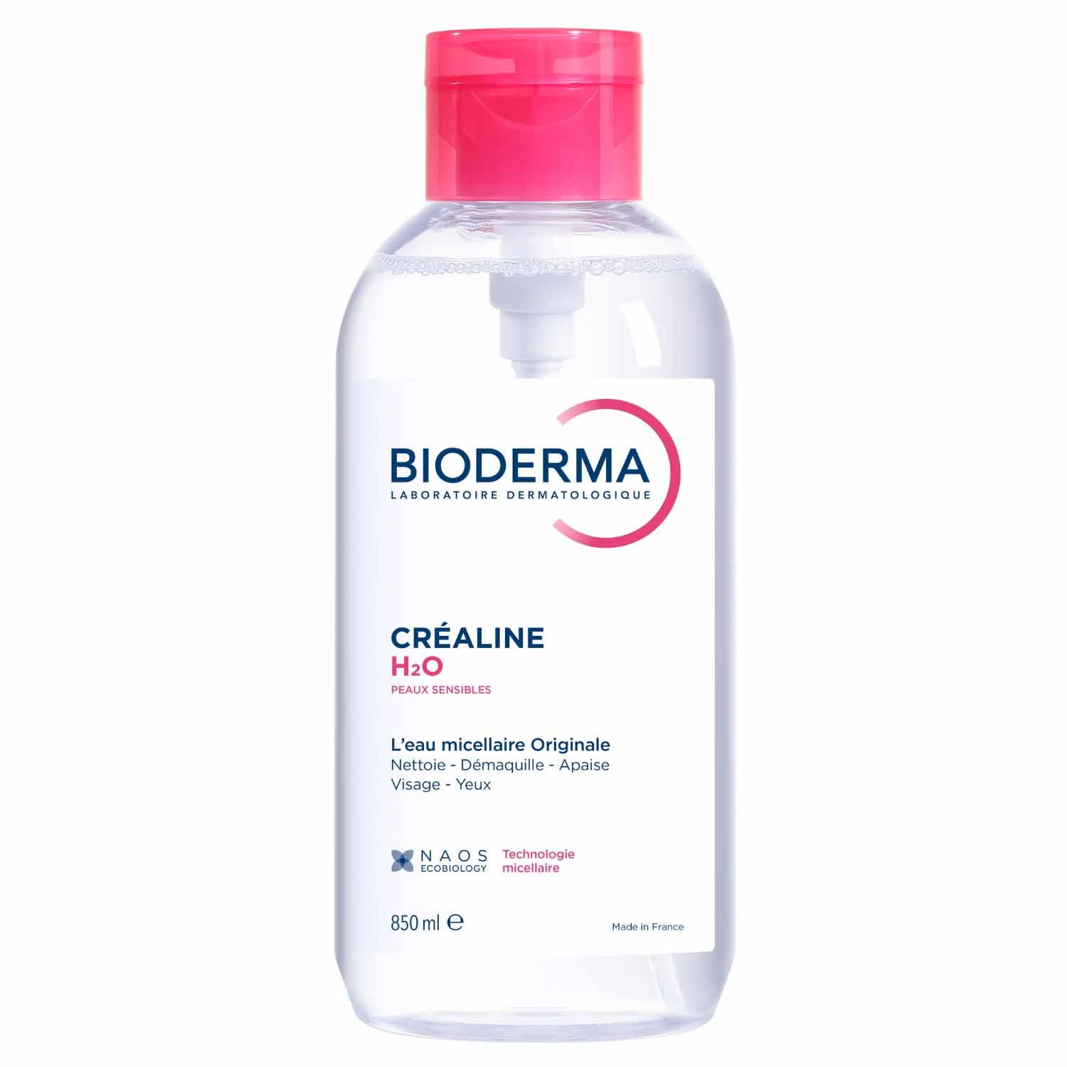 Bioderma Crealine Acqua micellare struccante H2O per pelli sensibili 850 ml
