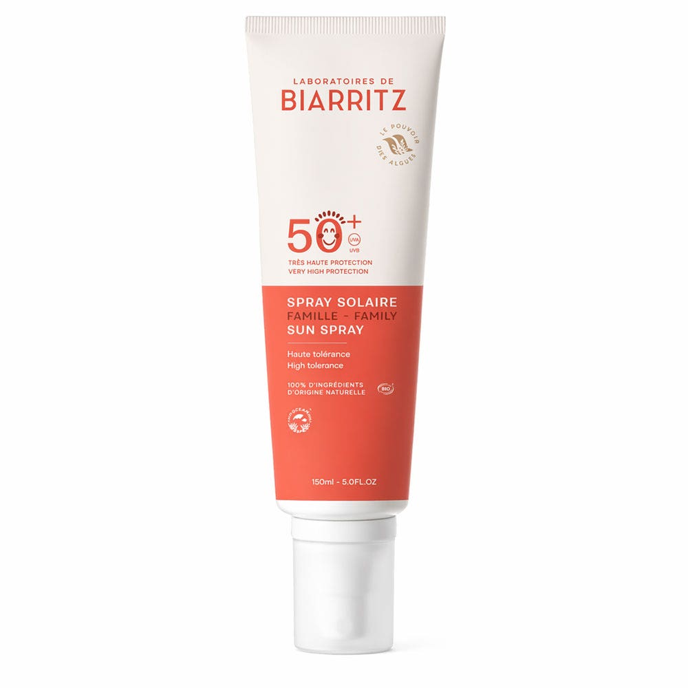 Laboratoires De Biarritz Spray solare famiglia bio 150 ml