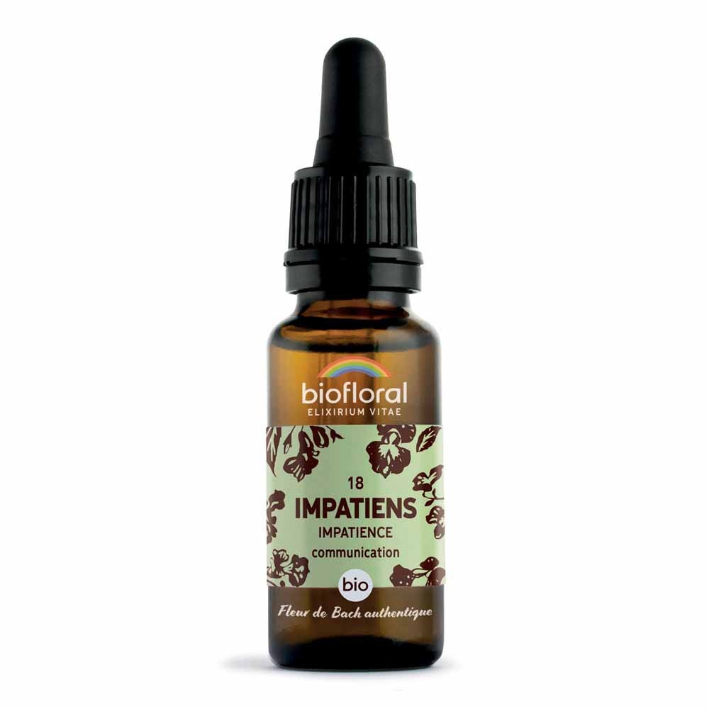 Biofloral Fiori di Bach n°18 Impazienza bio Demeter 20 ml