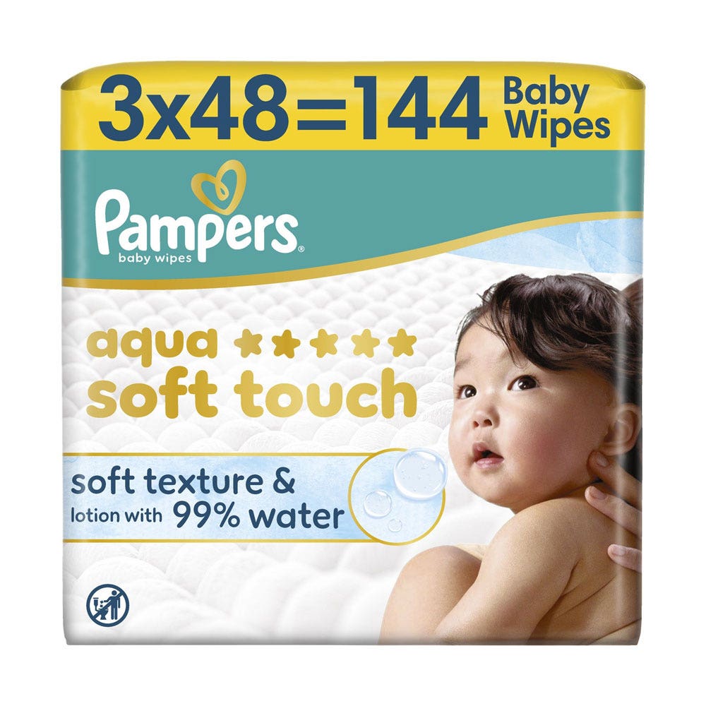 Pampers Harmonie Salviettine umidificate 3 x 48 unità