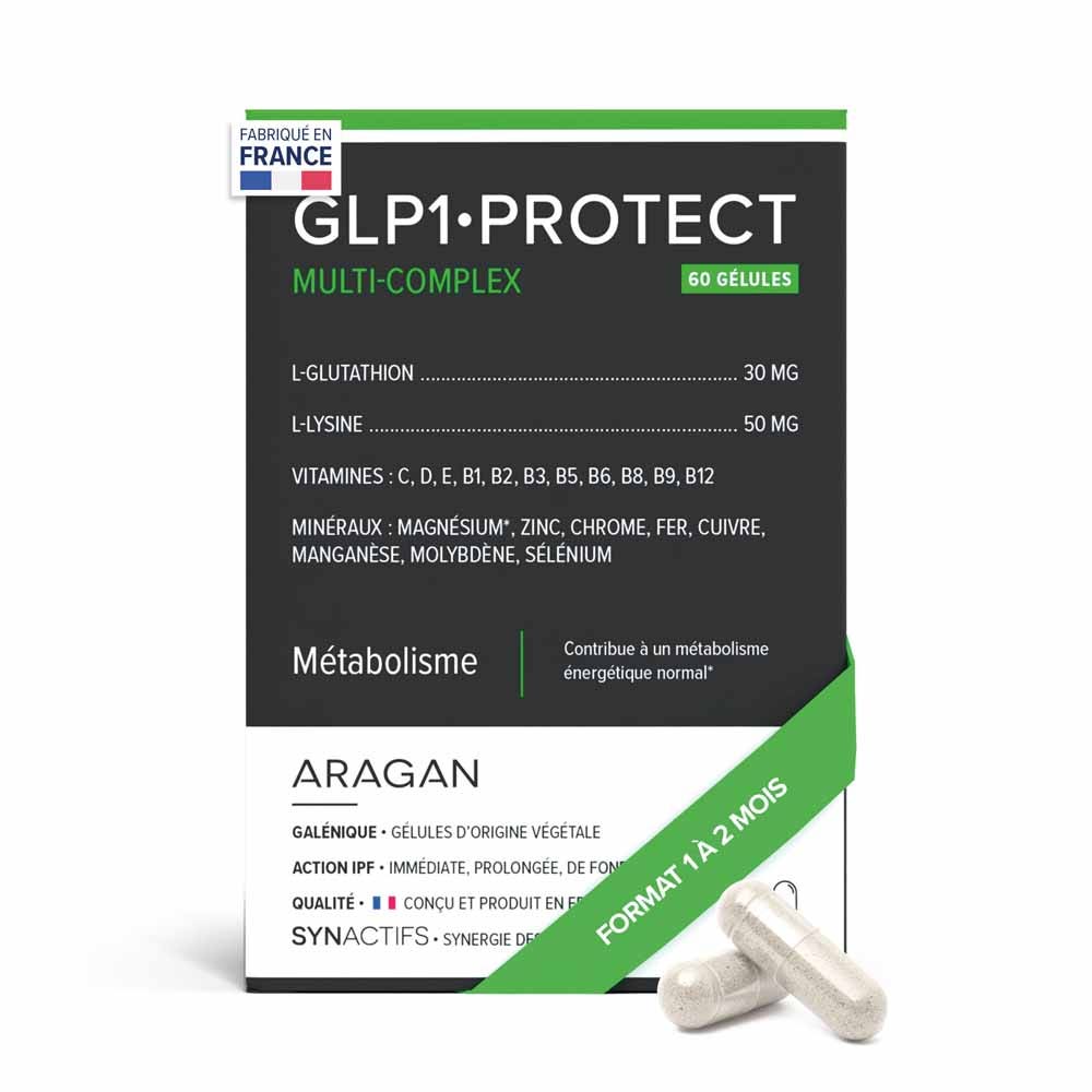 Aragan Synactifs Energia e equilibrio nutrizionale GLP1 Protect 60 capsule