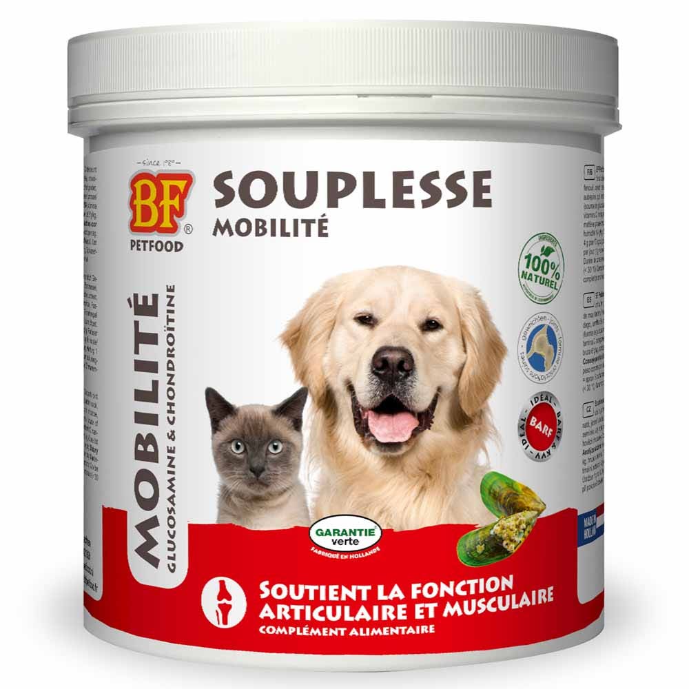 Biofood BF Petfood mobilità articolazioni e muscolatura cane e gatto 125g