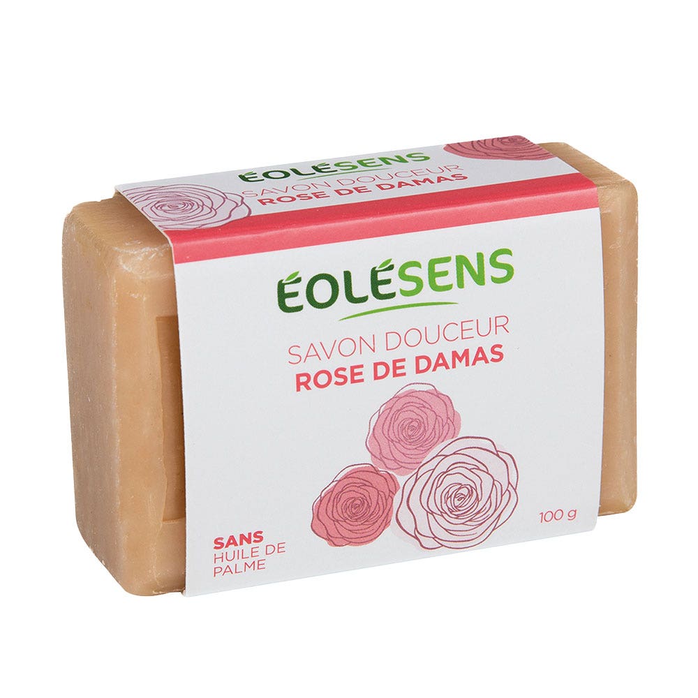 Eolesens Sapone delicatezza rosa di Damasco 100 g