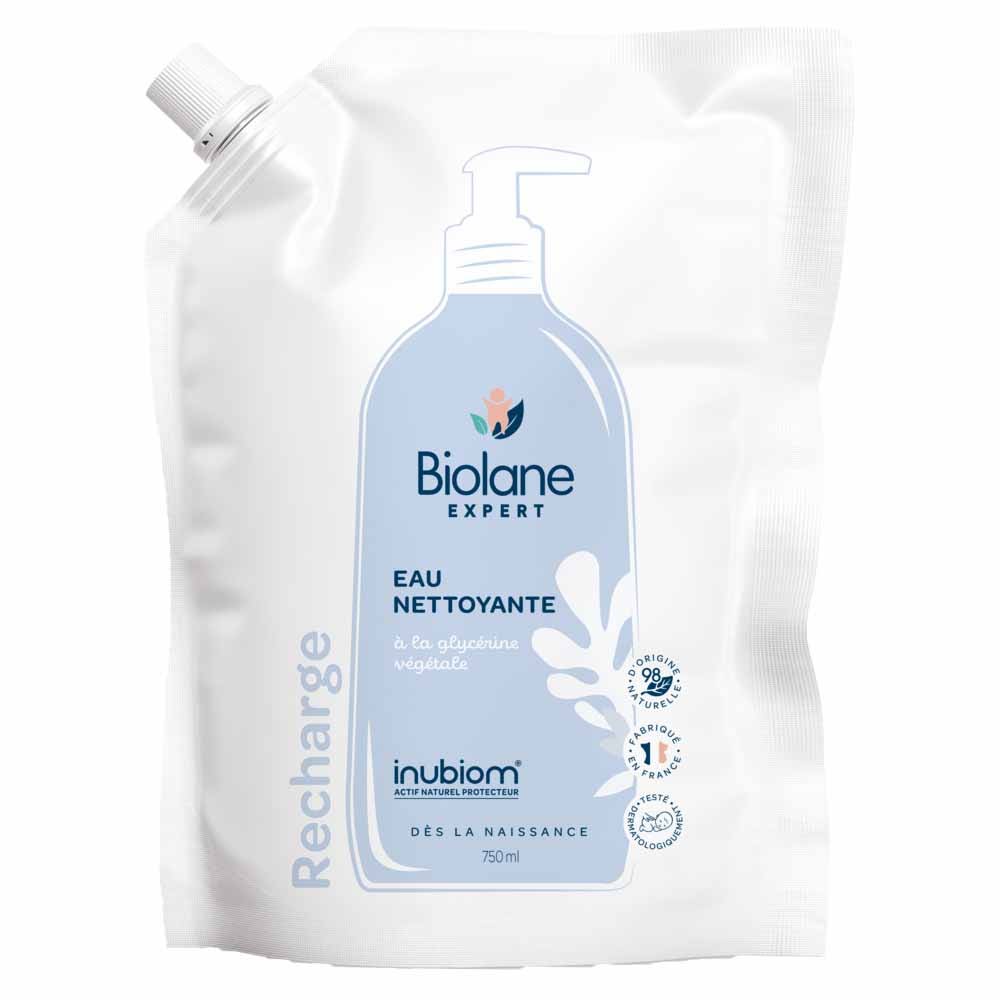 Biolane Esperto Ricarica eco acqua detergente senza risciacquo bio lenitiva con glicerina vegetale 750 ml
