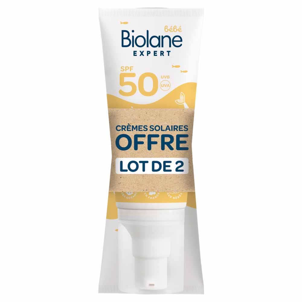 Biolane Esperto Crema solare SPF50 2 x 50 ml