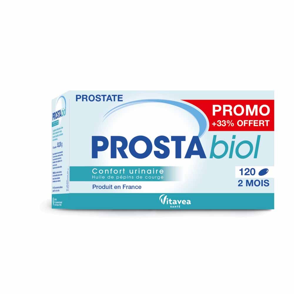 Vitavea Santé Prostabiol per il benessere urinario 120 capsule