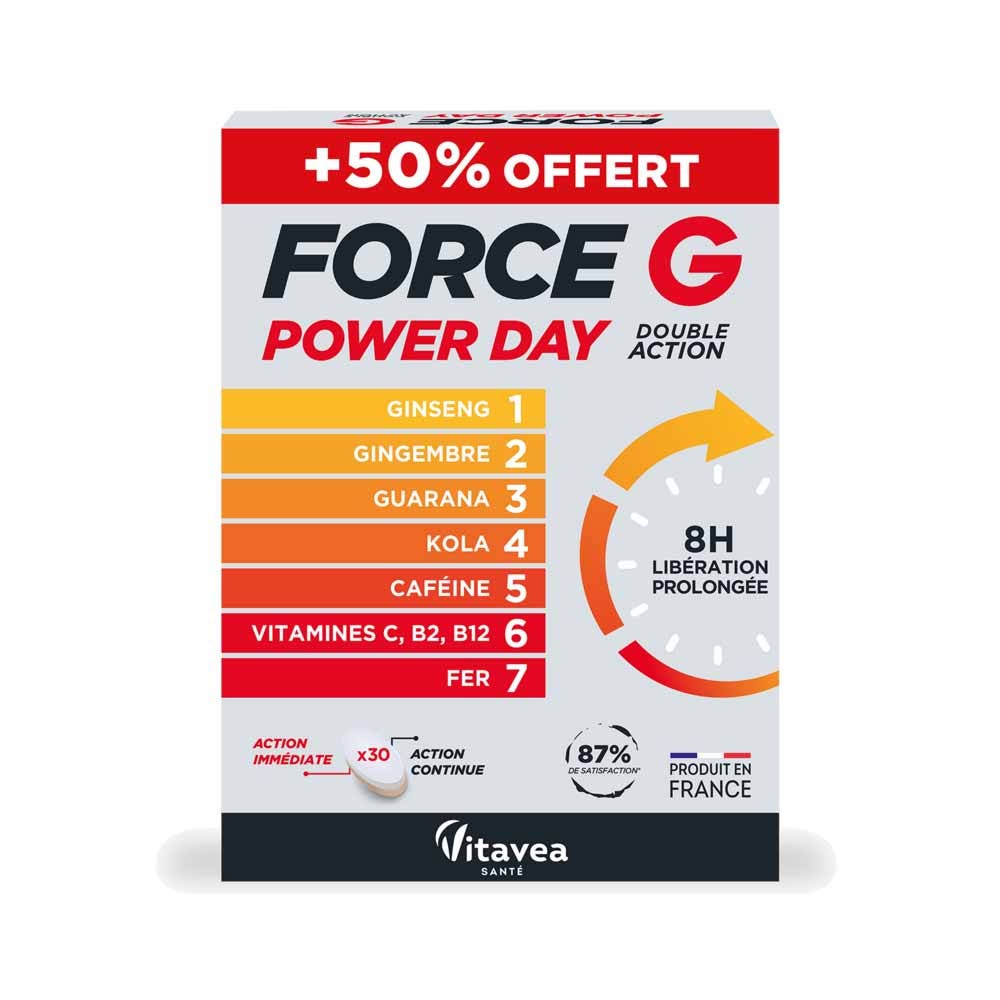 Vitavea Santé Force G Giornata energetica 30 compresse