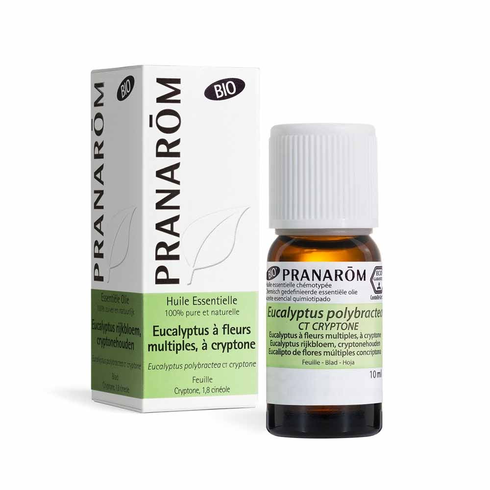 Pranarôm Oli Essenziali Olio essenziale Eucalyptus a fiori multipli a criptone foglia bio 10 ml