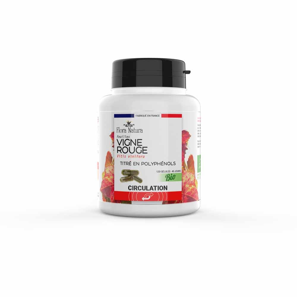 Flora Natura Vite rossa per la circolazione 120 capsule