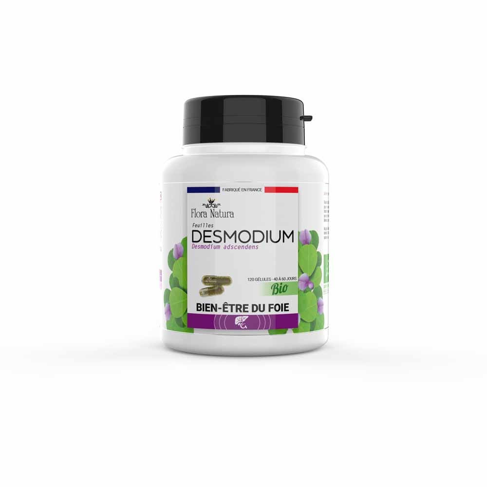 Flora Natura Desmodium per il benessere del fegato 120 capsule