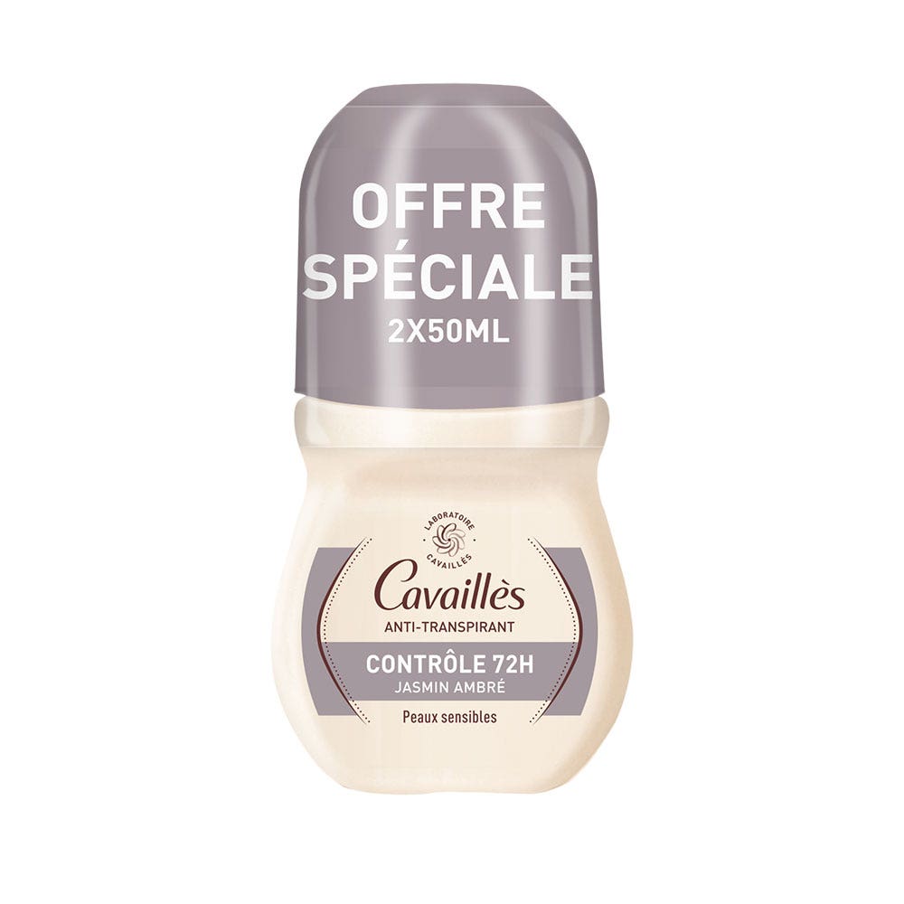 Cavaillès Intense LP Deodorante anti-traspirante 72h 2 x 50 ml