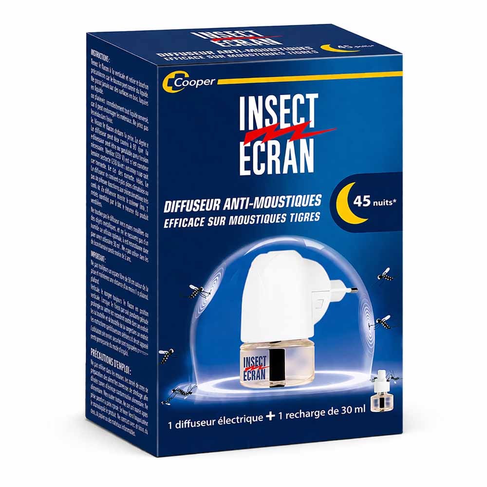 Insect Ecran Diffusore insetticida elettrico + ricarica 30 ml