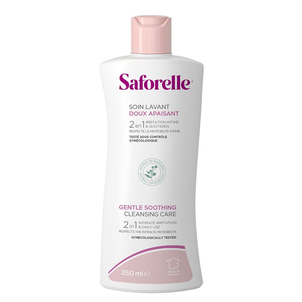 Saforelle Soin Lavant Doux Apaisant 250 ml
