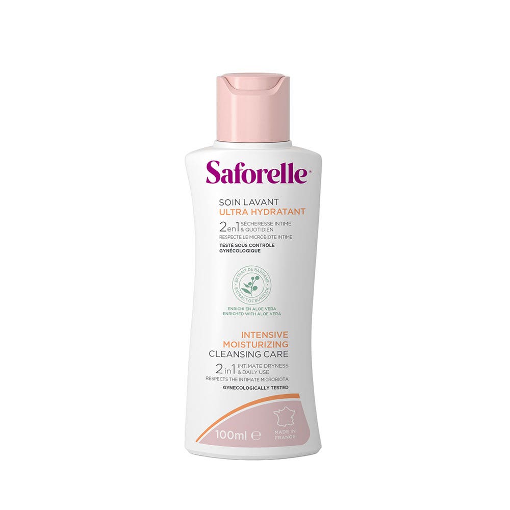 Saforelle Gel detergente ultra-idratante special pelle secca 100 ml