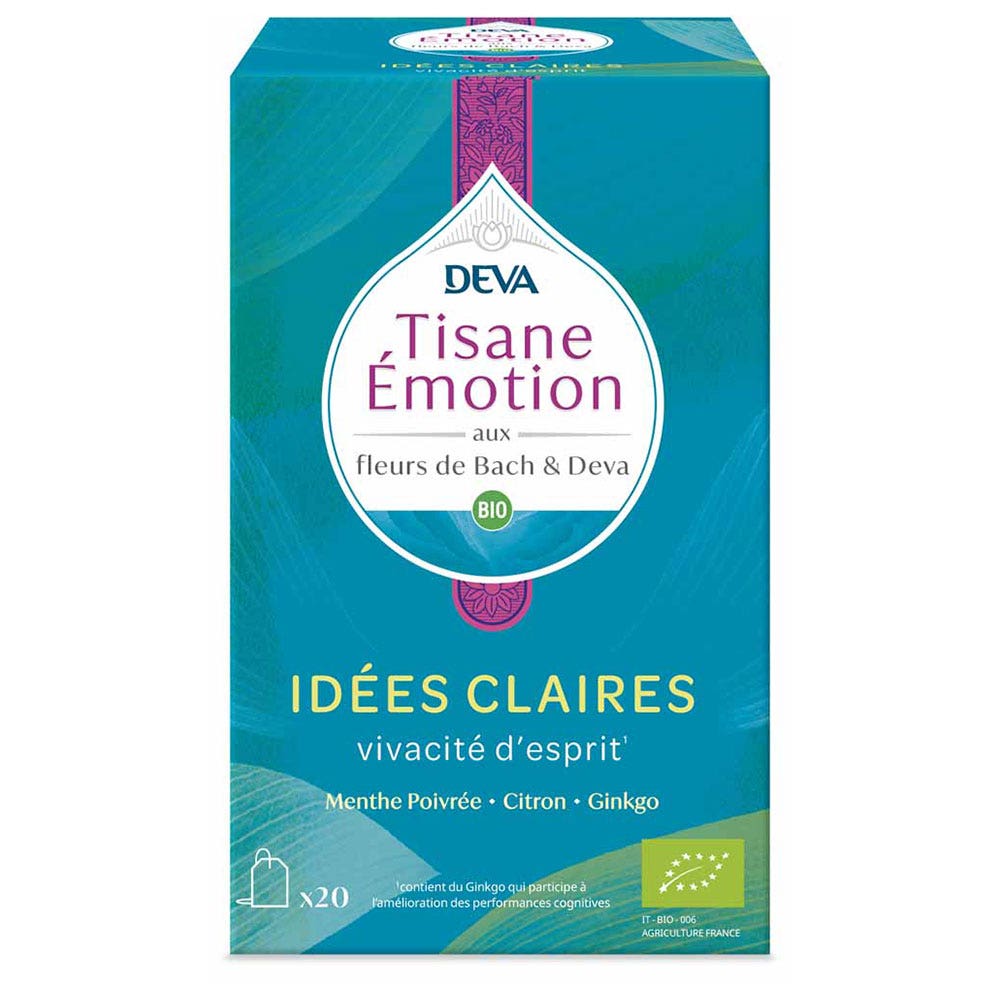 Deva Tisana emozioni chiarezza mentale 32 g