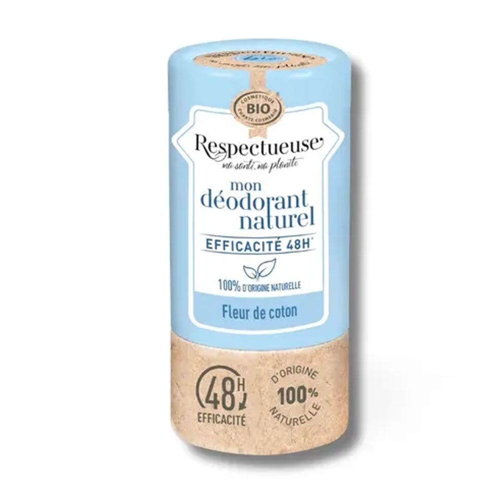 Respectueuse Deodorante Fiore di Cotone bio 50 g
