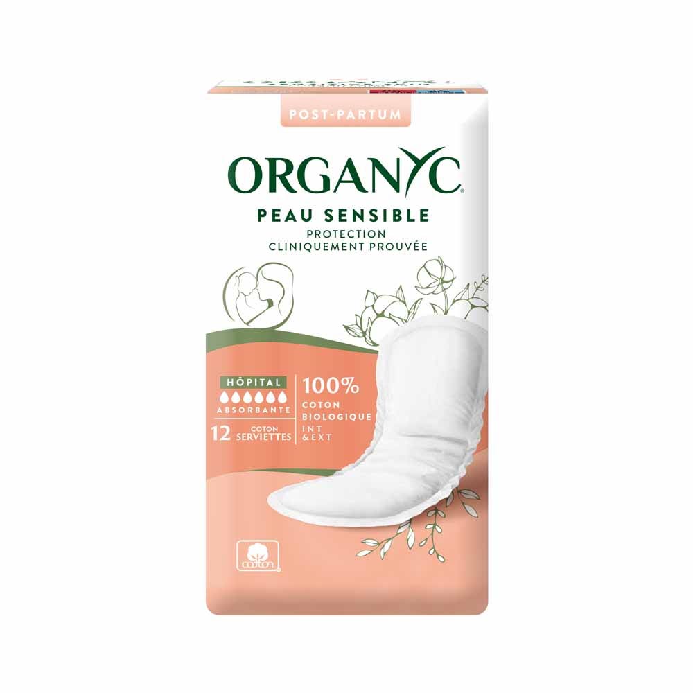 Organyc Protezioni Maternità del primo giorno x12
