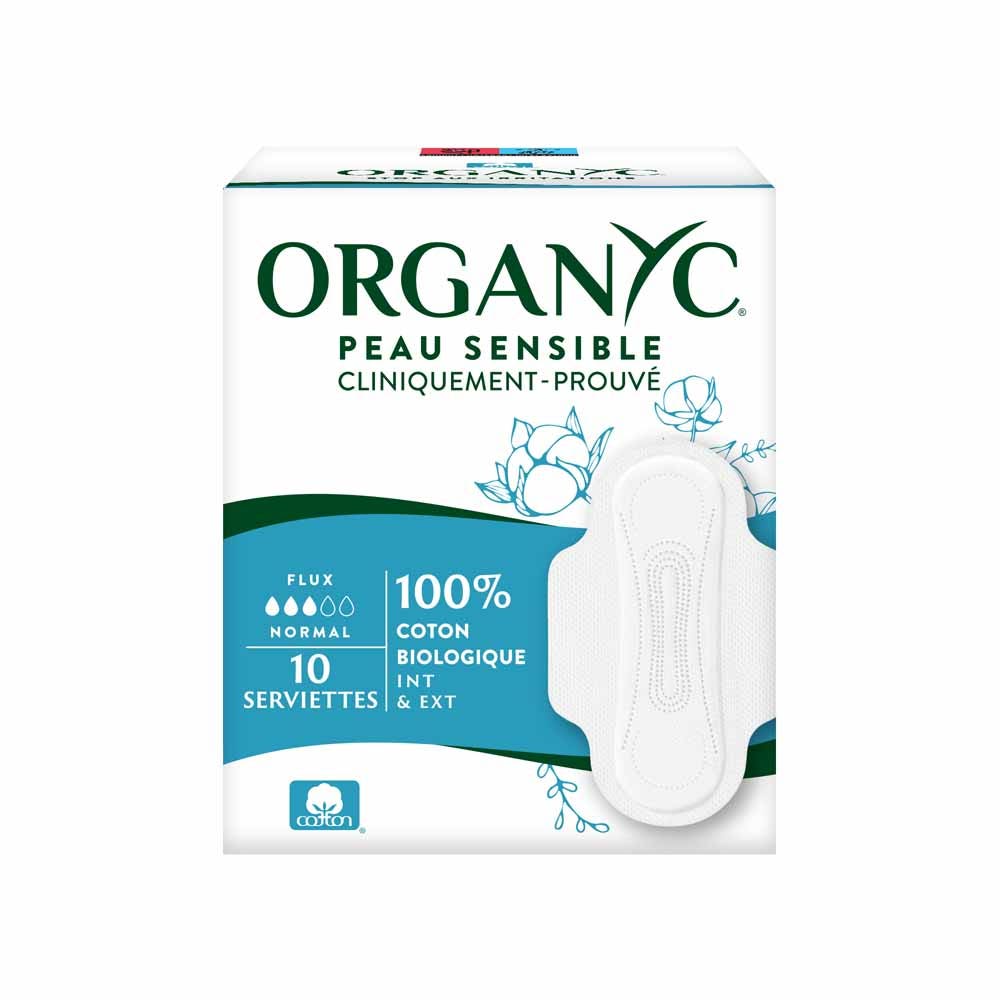 Organyc Asciugamani 100% cotone biologico Normale x10