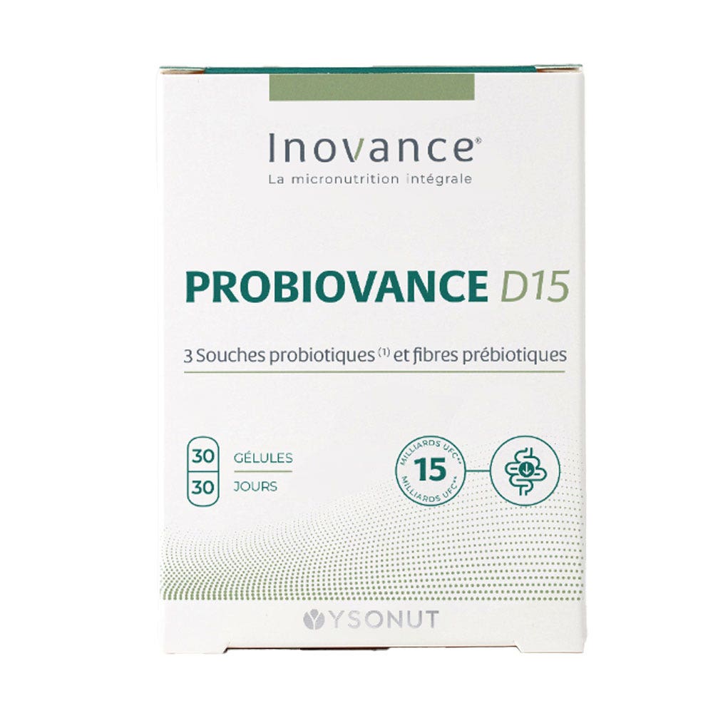 Inovance Probiovance Flora intestinale D15 30 capsule