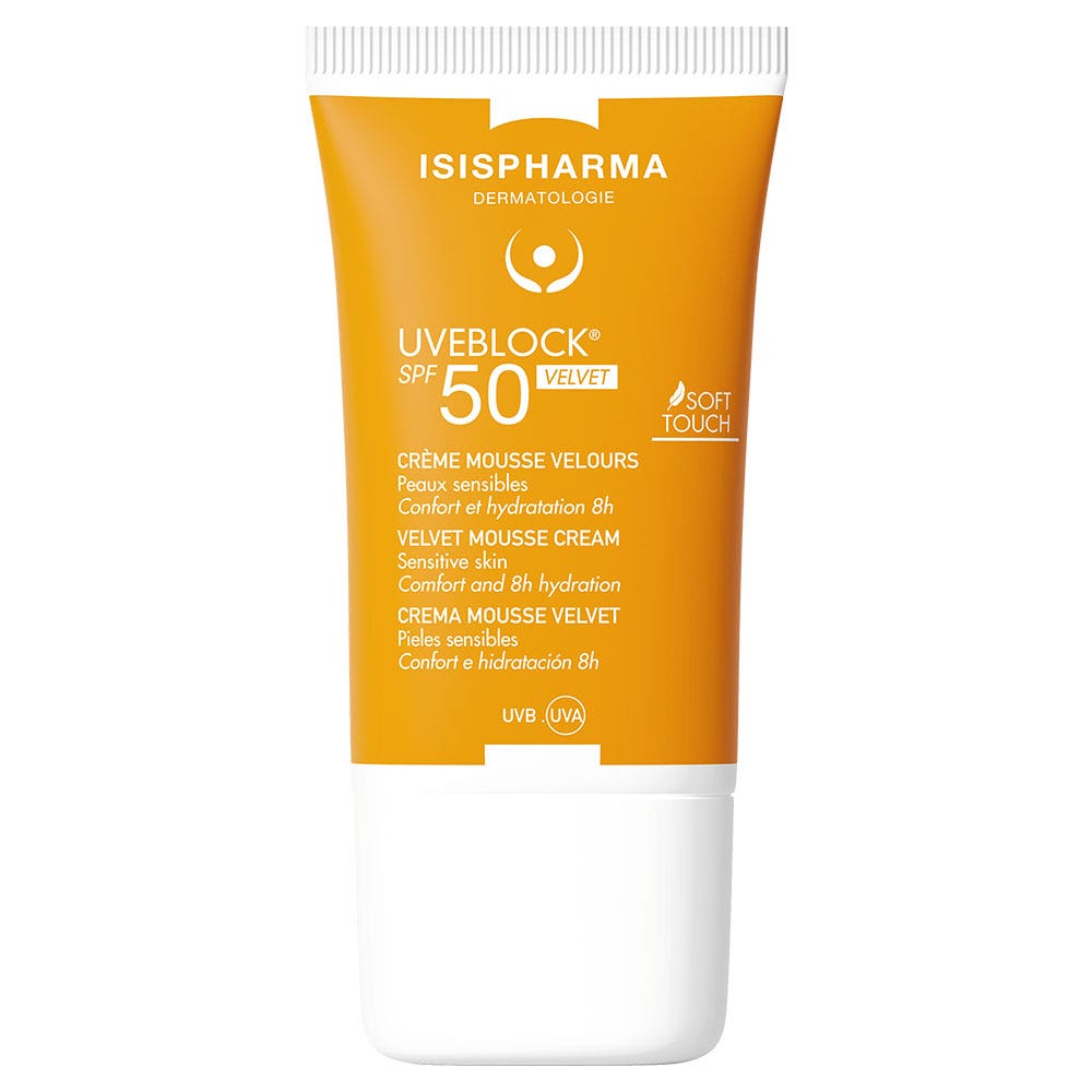 Isispharma Uveblock Crema mousse vellutata SPF50 40 ml