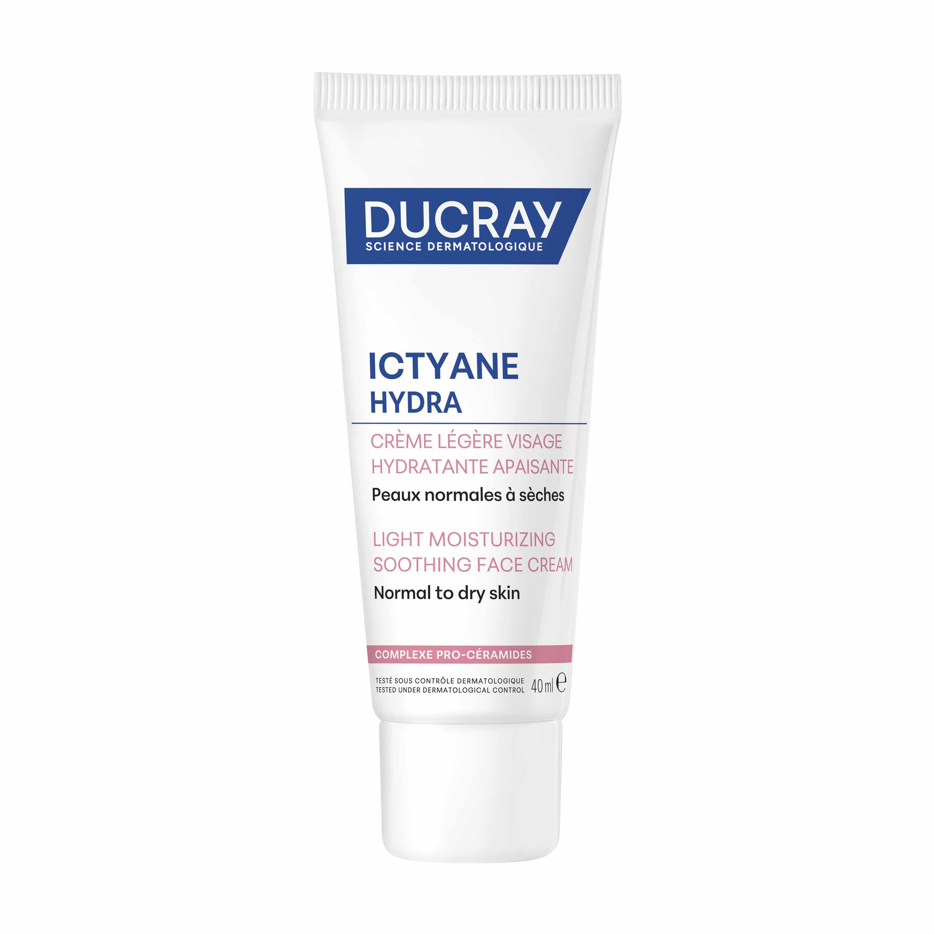 Ducray Ictyane Crema idratante leggera lenitiva 40 ml